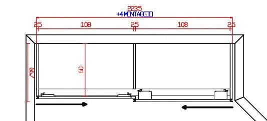 Armadio Core Caccaro con ante scorrevoli