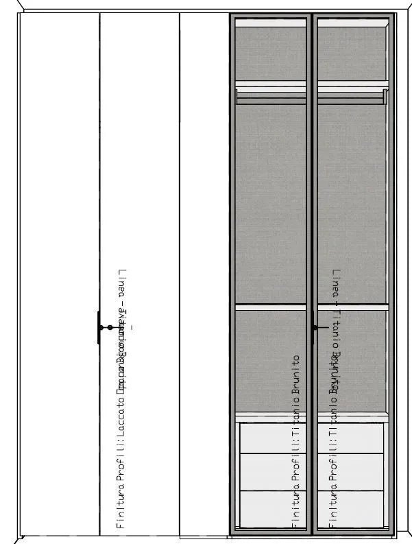 Armadio modello Core Caccaro
