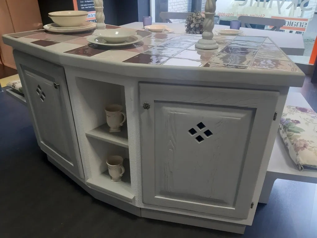 Cucina in muratura ad isola Zappalorto