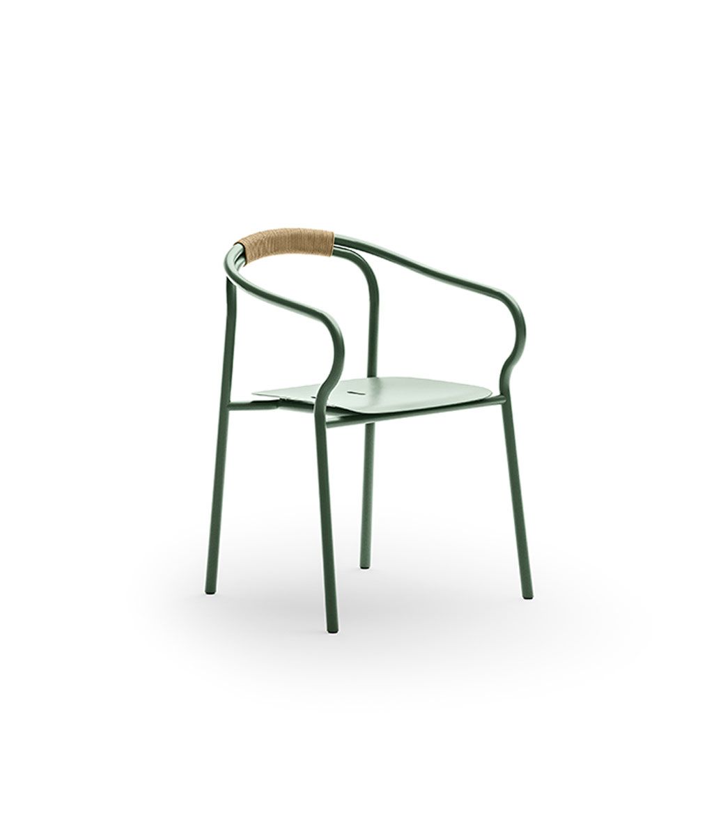 Unopiù | Sedia Salò senza cuscini