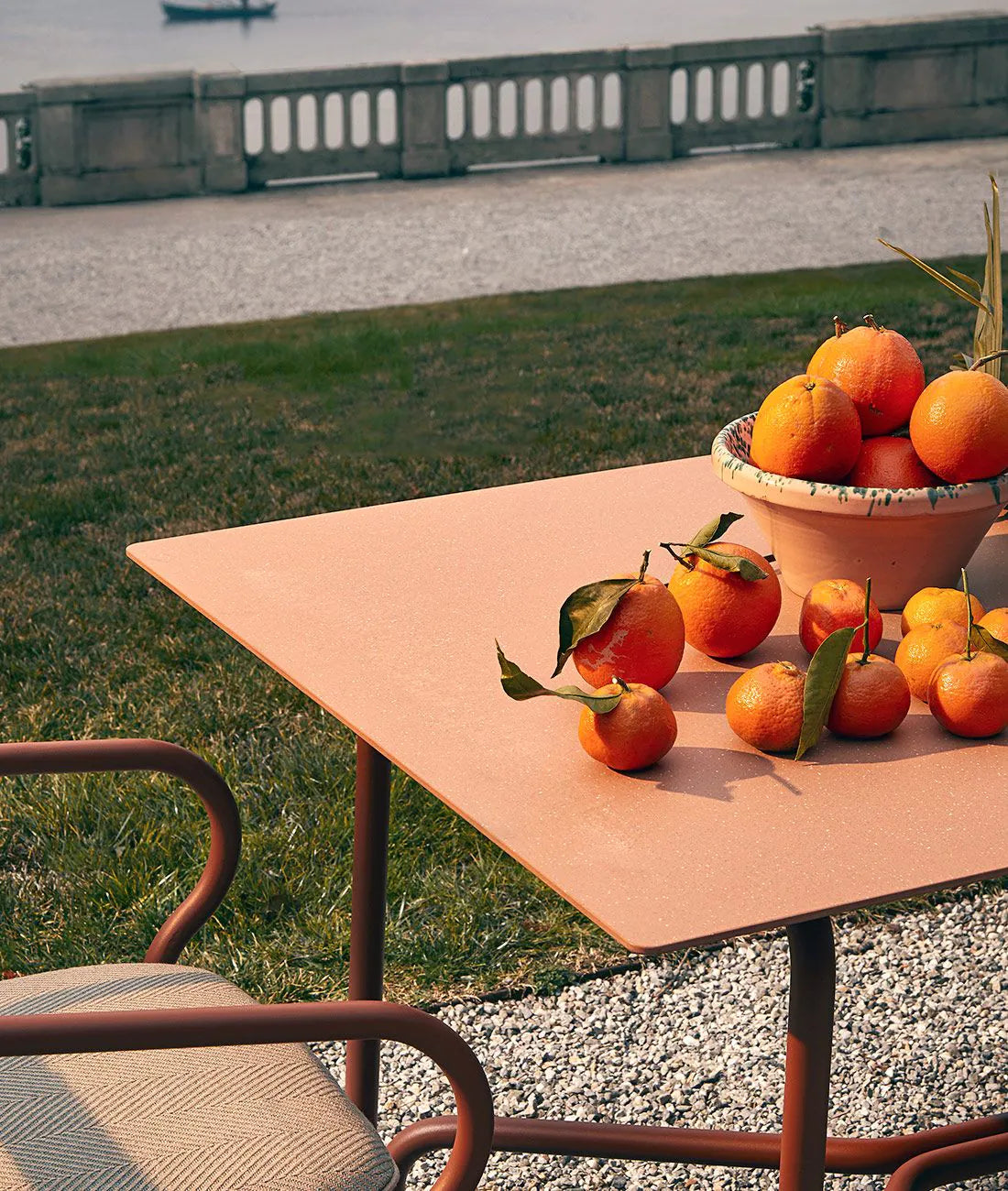 Unopiù | Tavolo Salò rettangolare in alluminio 203 cm