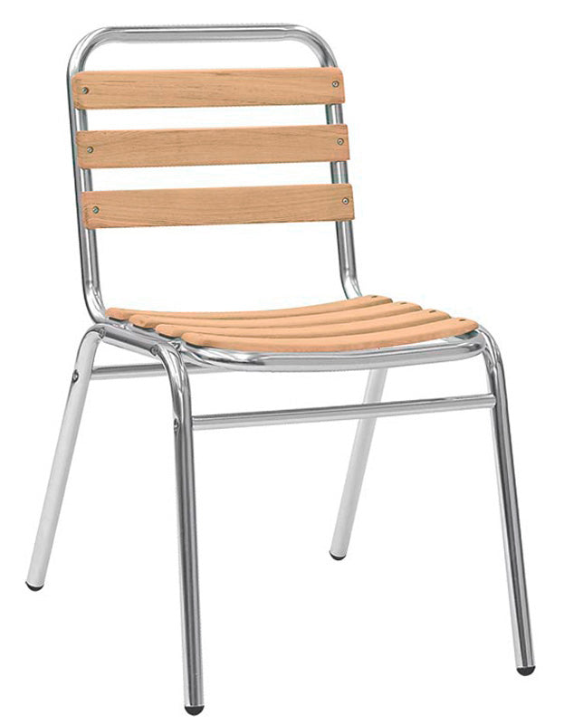 Sedia 040-ALW07 Rossanese - struttura in alluminio