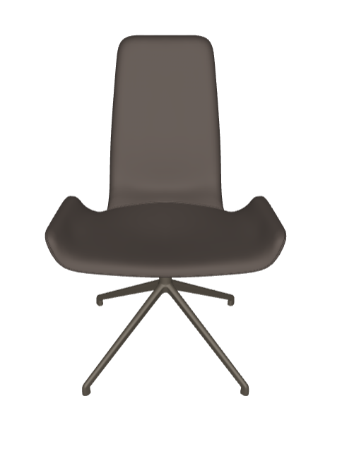 Sedia Flamingo Cattelan - struttura in alluminio e rivestimento in tessuto, synthetic nubuck, micro nubuck, ecopelle o pelle