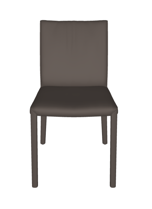 Sedia Italia Couture Cattelan - struttura in acciaio e rivestimento in tessuto, synthetic nubuck, micro nubuck, ecopelle o pelle