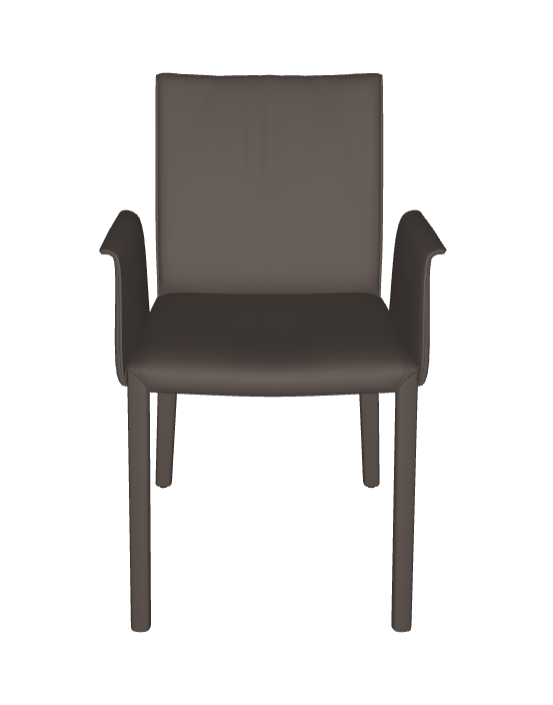 Sedia Italia Couture Cattelan - struttura in acciaio e rivestimento in tessuto, synthetic nubuck, micro nubuck, ecopelle o pelle