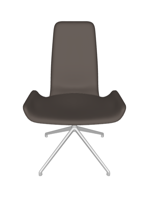 Sedia Flamingo Cattelan - struttura in alluminio e rivestimento in tessuto, synthetic nubuck, micro nubuck, ecopelle o pelle