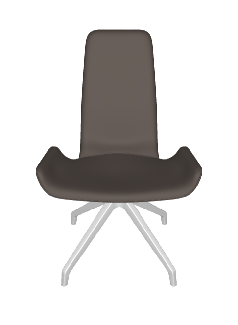 Sedia Flamingo Cattelan - struttura in alluminio e rivestimento in tessuto, synthetic nubuck, micro nubuck, ecopelle o pelle