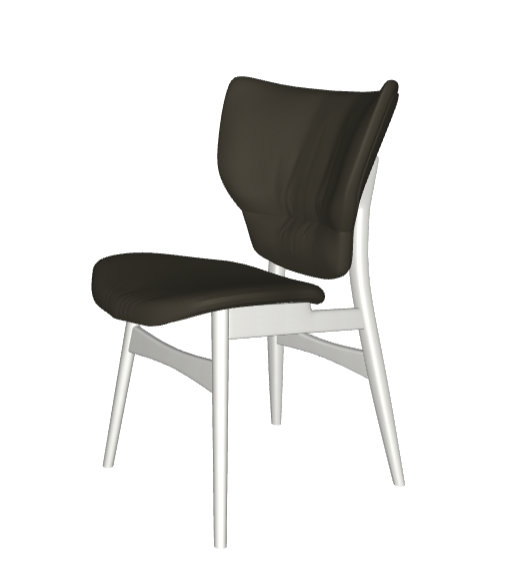 Sedia Dumbo Cattelan - struttura in legno e rivestimento in tessuto, ecopelle, synthetic nubuck o pelle