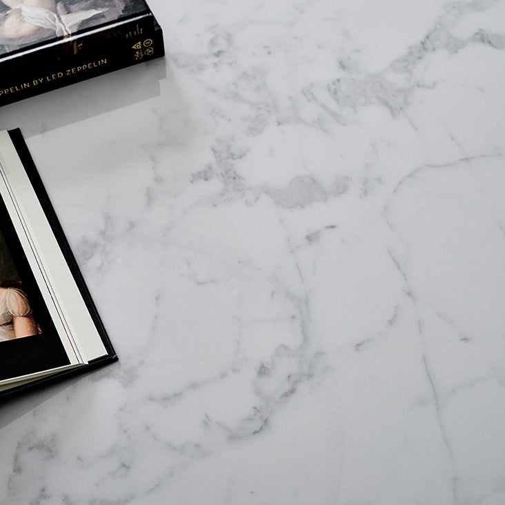 Tavolo Butterfly Keramik - base in acciaio e piano in ceramica (300x120x75h)