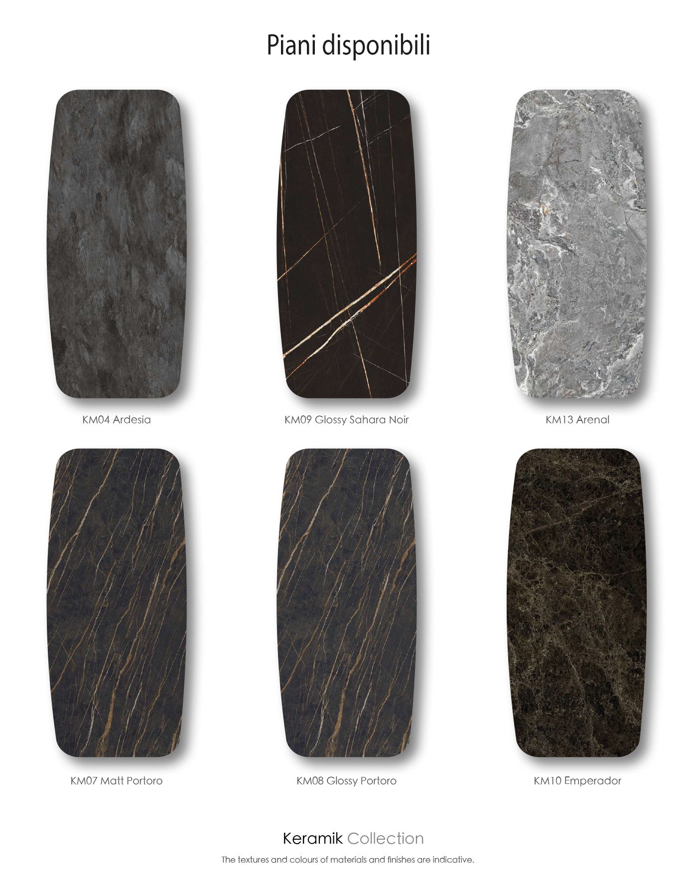 Tavolo DUFFY Keramik Drive - base in acciaio e piano in ceramica