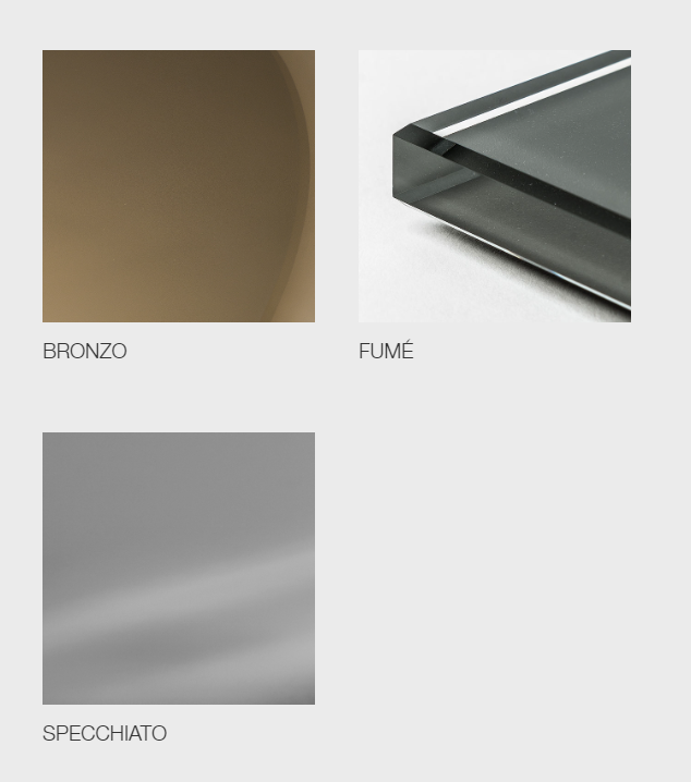 Specchio Hawaii Magnum Cattelan - Specchio da parete in cristallo con bordi bisellati