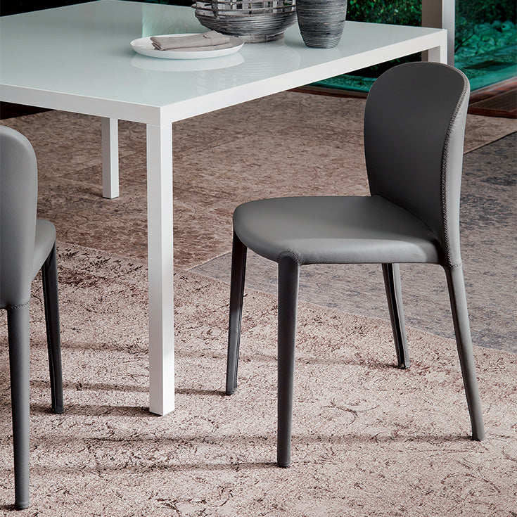 sedia Daisy Cattelan - struttura in acciaio e rivestimento in Rivestimento in tessuto, synthetic nubuck, micro nubuck, ecopelle o pelle