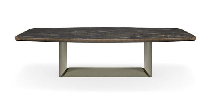 Tavolo Dragon Keramik Premium Cattelan - base in acciaio e piano in ceramica 5 cm  (240x120x75,5h )