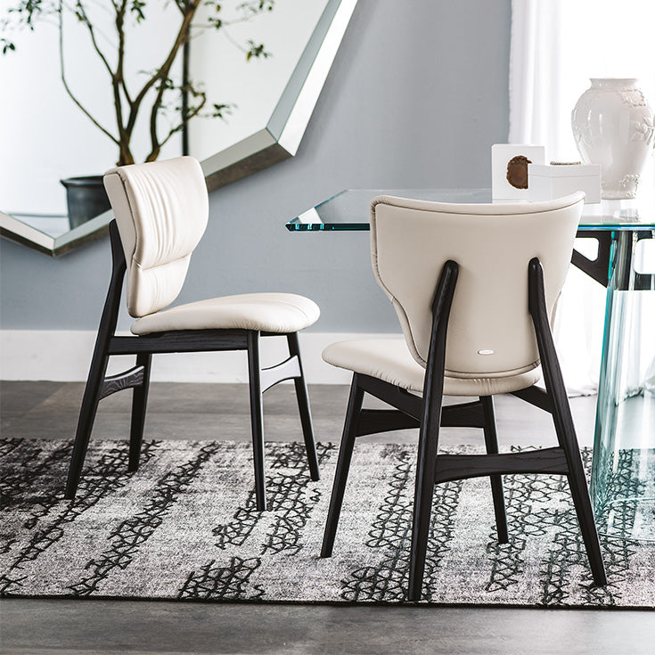 Sedia Dumbo Cattelan - struttura in legno e rivestimento in tessuto, ecopelle, synthetic nubuck o pelle