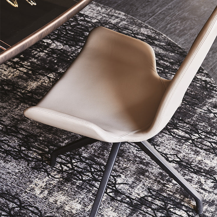 Sedia Flamingo Cattelan - struttura in alluminio e rivestimento in tessuto, synthetic nubuck, micro nubuck, ecopelle o pelle