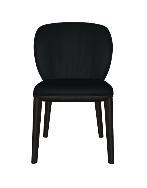 Sedia Chrishell Cattelan - struttura in legno e rivestimento in tessuto, synthetic nubuck, micro nubuck, ecopelle o pelle