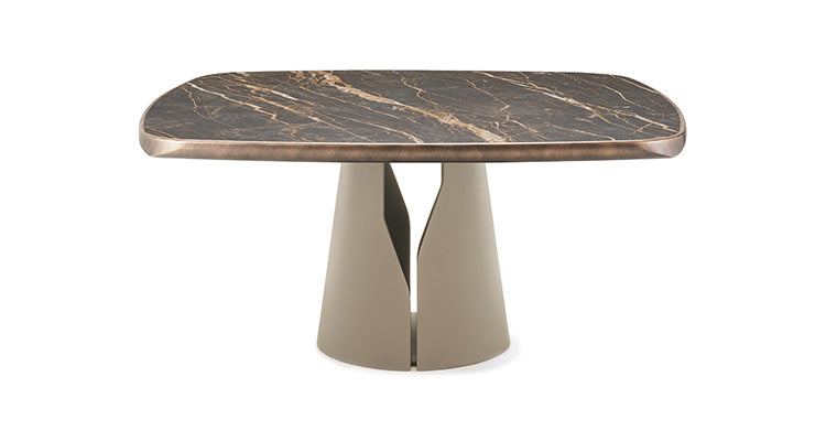 Tavolo Giano Keramik Premium Cattelan - base in acciaio (200x120x75h)