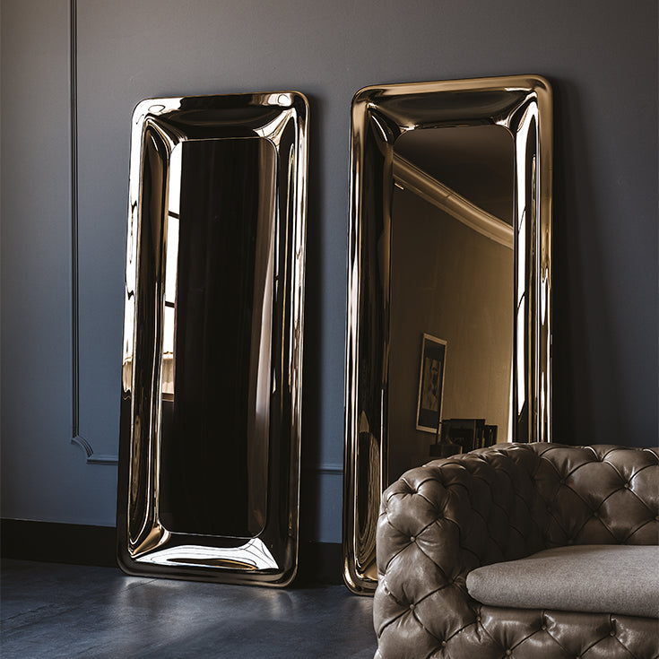 Specchio Glenn Cattelan - specchio da parete o da terra in cristallo