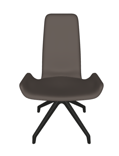 Sedia Flamingo Cattelan - struttura in alluminio e rivestimento in tessuto, synthetic nubuck, micro nubuck, ecopelle o pelle