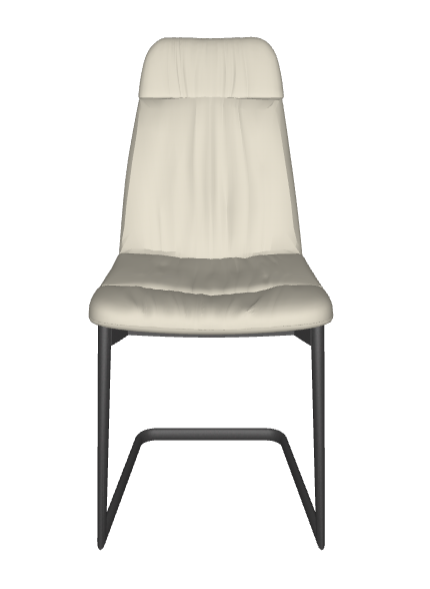 Sedia Kelly Cantilever Cattelan - struttura in acciaio e rivestimento in tessuto, synthetic nubuck, micro nubuck, ecopelle o pelle