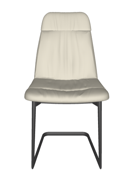 Sedia Kelly Cantilever Cattelan - struttura in acciaio e rivestimento in tessuto, synthetic nubuck, micro nubuck, ecopelle o pelle