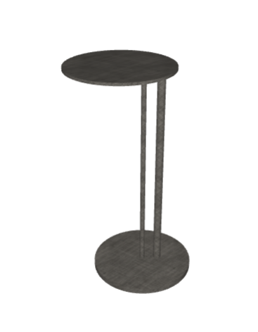 Tavolino Sting Brushed Cattelan - tavolino con struttura in acciaio