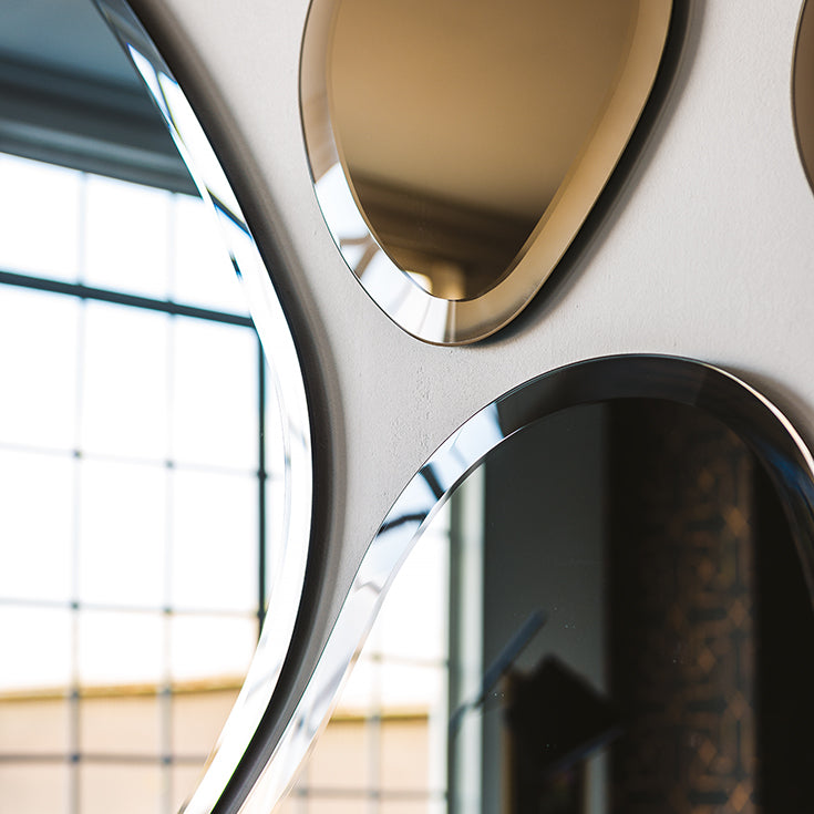 Specchio Hawaii Cattelan - specchio da parete in cristallo