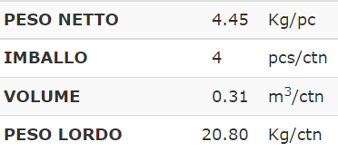 Sedia 821-RF49C Rossanese - struttura in metallo