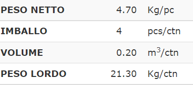Sedia 183-XR4 Rossanese - struttura in metallo