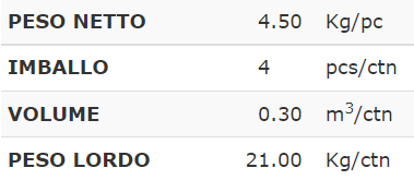 Sedia 978-EM53W Rossanese - struttura in metallo