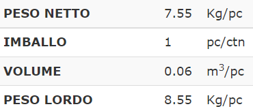 Tavolo 1044-S15 Rossanese - struttura in polipropilene