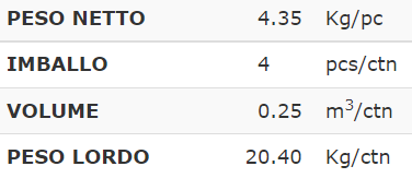 Sedia 949-F400 Rossanese - struttura in metallo