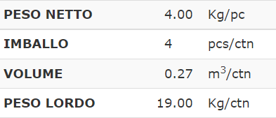 Sedia 073-ZL76 Rossanese - struttura in polipropilene