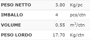 Sedia 083-AR100 Rossanese - struttura in metallo