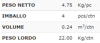 Sedia 074-CT123 Rossanese - struttura in metallo