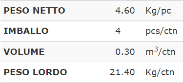 Sedia 976-ET53 Rossanese - struttura in metallo