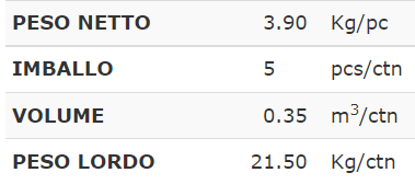 Sedia 725-Y19 Rossanese - struttura in polipropilene
