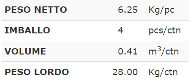Sedia 593-C2842 Rossanese - struttura in metallo