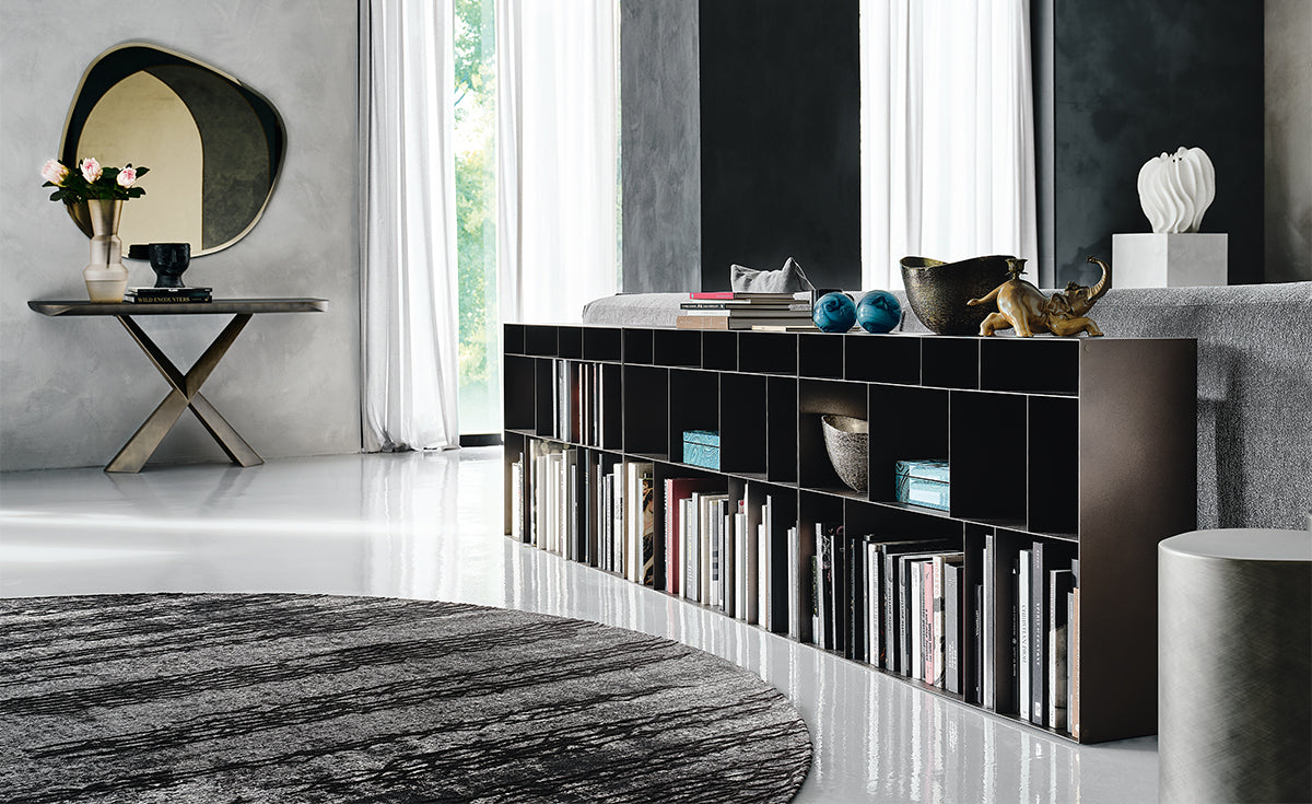 Libreria Latitude Cattelan - libreria con struttura in acciaio