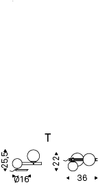 Lampada Planeta Cattelan - struttura in ferro brunito e dettagli in ottone spazzolato