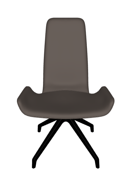 Sedia Flamingo Cattelan - struttura in alluminio e rivestimento in tessuto, synthetic nubuck, micro nubuck, ecopelle o pelle