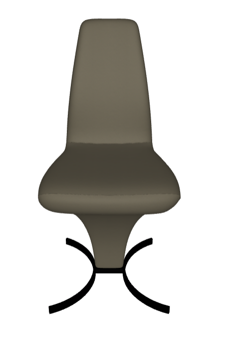 Sedia Betty Cattelan - struttura e base in acciaio e rivestimento in tessuto, synthetic nubuck, micro nubuck, pelle o ecopelle