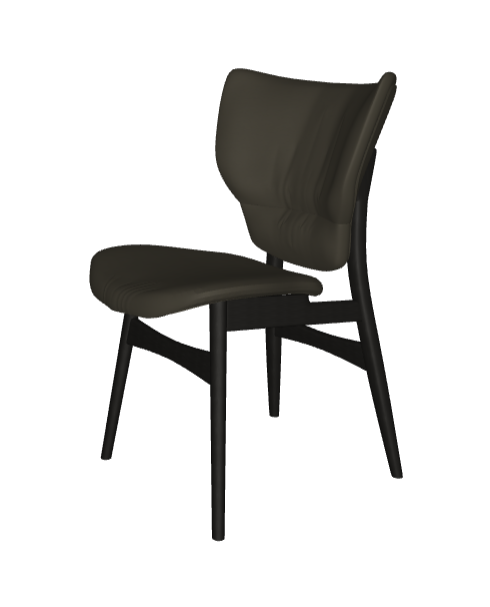 Sedia Dumbo Cattelan - struttura in legno e rivestimento in tessuto, ecopelle, synthetic nubuck o pelle