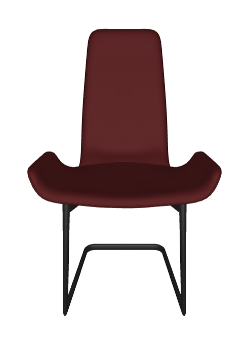 Sedia Flamingo Cantilever Cattelan - struttura in acciaio e rivestimento in tessuto, synthetic nubuck, micro nubuck, ecopelle o pelle