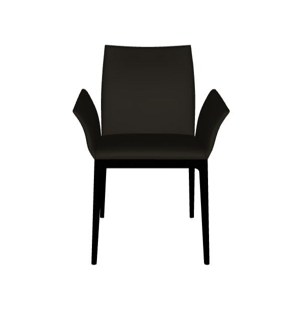 Sedia Arcadia Cattelan - struttura in legno e rivestimento in tessuto, synthetic nubuck, micro nubuck, ecopelle  o pelle