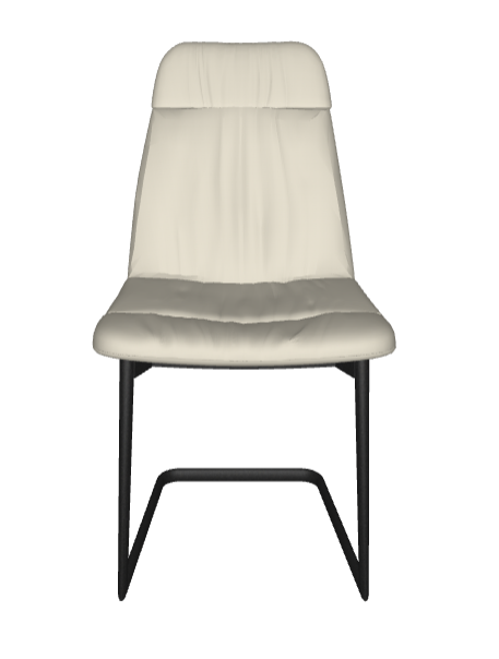 Sedia Kelly Cantilever Cattelan - struttura in acciaio e rivestimento in tessuto, synthetic nubuck, micro nubuck, ecopelle o pelle