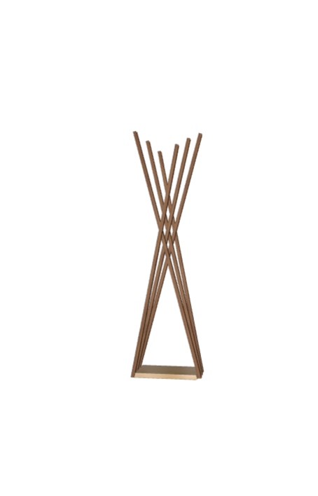 Appendiabiti Oscar Cattelan - struttura e base in legno