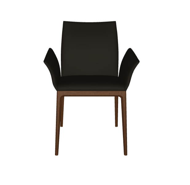 Sedia Arcadia Cattelan - struttura in legno e rivestimento in tessuto, synthetic nubuck, micro nubuck, ecopelle  o pelle