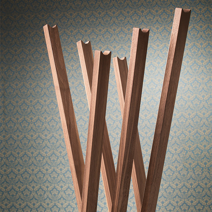 Appendiabiti Oscar Cattelan - struttura e base in legno