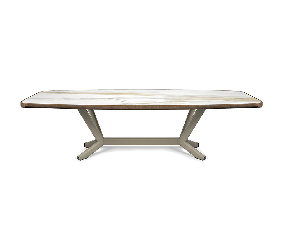 Tavolo Planer Keramik Premium Cattelan - base in acciaio e piano in ceramica (200x120x75h)